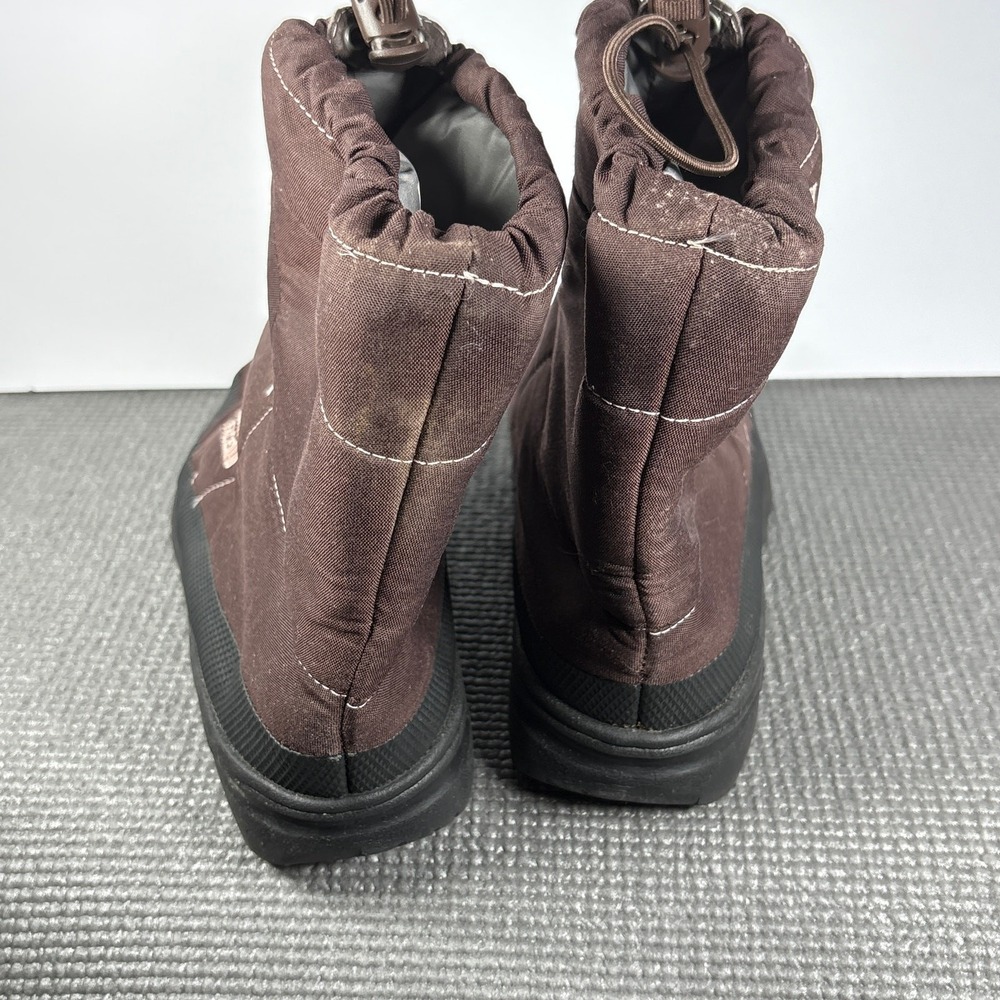 The North Face Nuptse Après Booties Girls Size 5 Brown 600g Insulation Outdoor - Picture 5 of 8